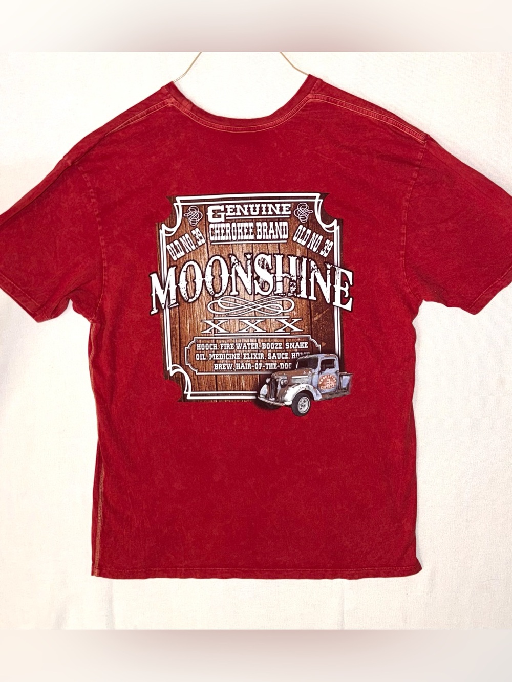 Prairie Mountain Men’s Vintage 90s Moonshine Graphic Tshirt sz LG